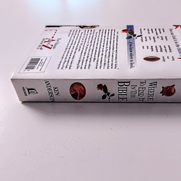 Where to Find It In The BIBLE - Ultimate A to Z Resource ~ K Anderson, Excellent - Picture 3 of 10